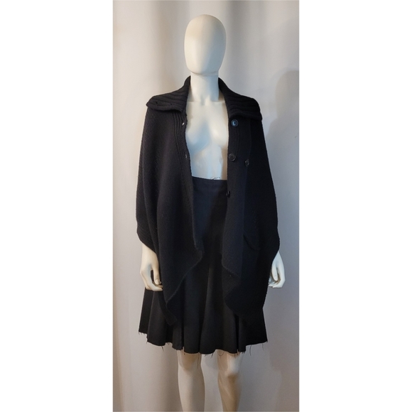 +J Jil Sander for Uniqlo Wool Knitted Cape - Picture 2 of 12